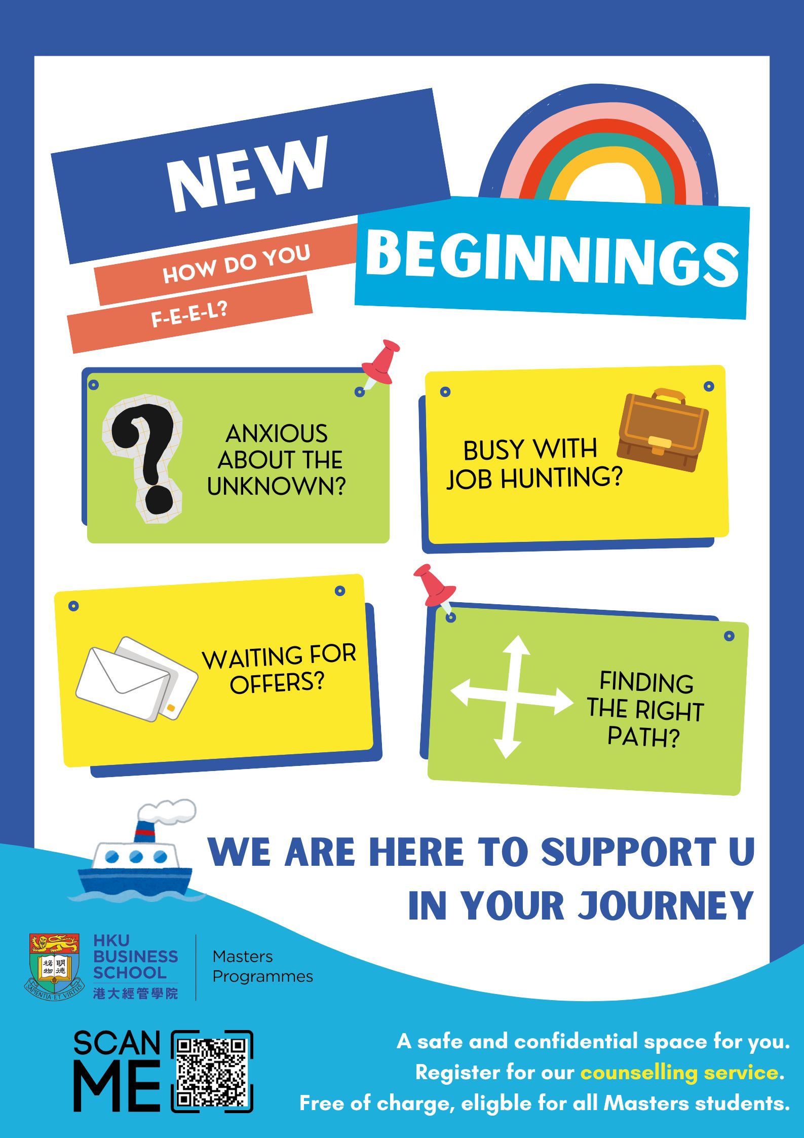 eCloud is here to support U in your new beginnings