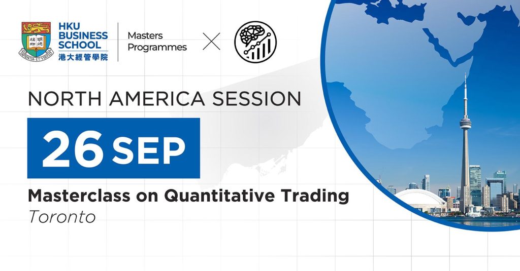 Masterclass on Quantitative Trading – Toronto